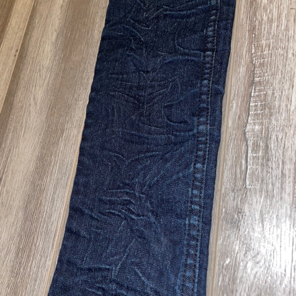 Y2K SKINNY JEANS W/SKULL EMBELLISHMENT - Picture 3 of 4